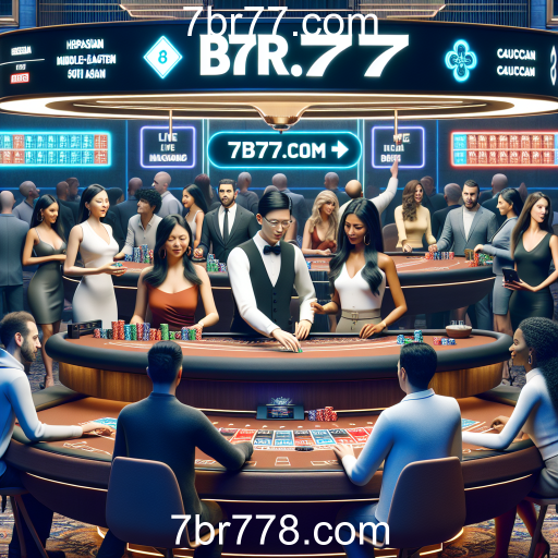 A Revolução dos Jogos Ao Vivo em 7br77.com